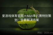 爱游戏体育官网×NBA季后赛特别策划：全套解决方案