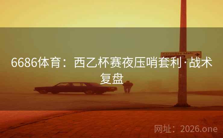6686体育：西乙杯赛夜压哨套利·战术复盘